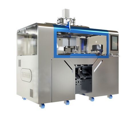 جودة  Die Roll Speed 1-7rpm Ф150x320mm Six Generation Soft Capsule Machine Siemens Schneider Control System مصنع