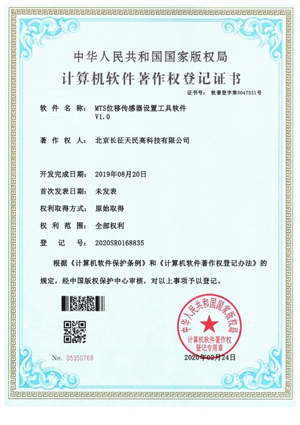 الصين TIENMIN Co.,LTD الشهادات